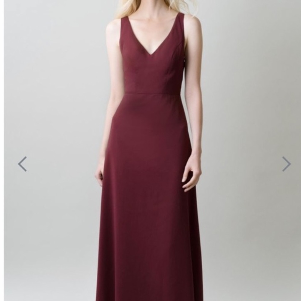 Jenny Yoo Delaney size 6 color hibiscus